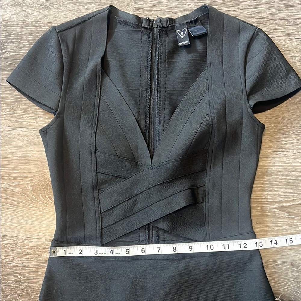 Black Cut-Out Bandage Dress - Picture 7 of 8